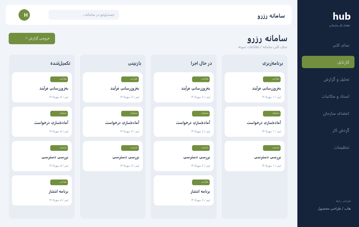 سامانه رزرو